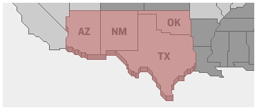 southwest region