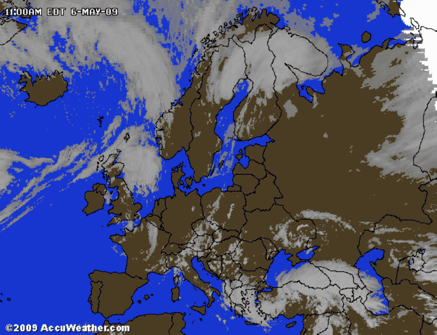 Chmury nad Europą