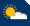 mostly sunny