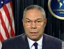 Colin Powell talks about Belafonte's remarks on Wednesday night's edition of 