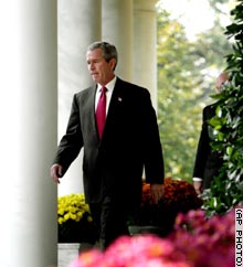 President Bush is receiving regular briefings on the sniper attacks terrorizing the Washington area.