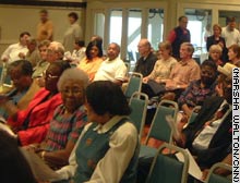 Residents packed Eufaula's Chamber of Commerce as the city unveiled its strategic growth plan.