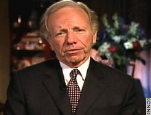 Sen. Joseph Lieberman: 'I've worked to uphold mainstream values.'