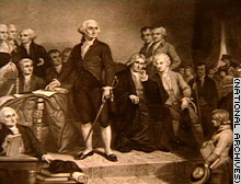 George Washington delivered the State of the Union message aloud.