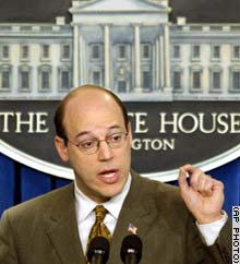 White House spokesman Ari Fleischer