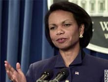 Rice: Iraq can do very little now to avoid confrontation.