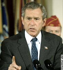 President Bush named Thomas Kean as chairman of the commission after Henry Kissinger resigned the post.