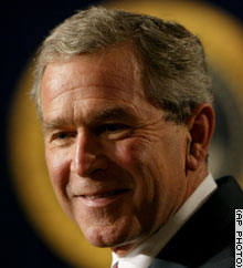 President Bush is on his way to raising between $150 million and $170 million for next year's primary. 