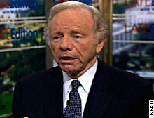Democratic Sen. Joe Lieberman of Connecticut called the ad 