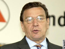 Schroeder: Under pressure to turn around the German economy