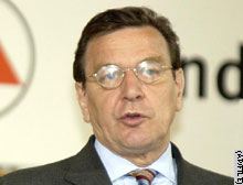 Schroeder: Under pressure to cut deficit and lower unemployment