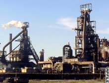 Corus steel plant, Port Talbot, Wales