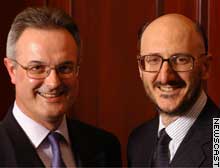 Caio, right, and Loosemore