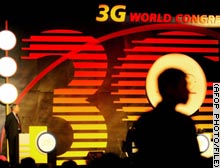 Third-generation mobile phone services offer fast download speeds.