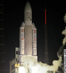 Arianespace has more than half the commercial satellite launch market.