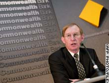 CEO David Murray said CBA's banking operations did well in Australia and New Zealand.