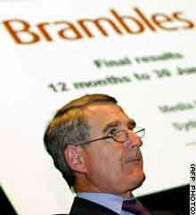 David Turner has been named the new CEO of Brambles.