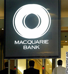 Macquarie Bank's new property trust will hold U.S. shopping center assets.