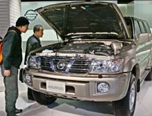 Nissan is up after reporting a higher operating profit.
