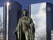 Deutsche Bank headquarters in Frankfurt