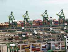 Singapore's GDP forecast for 2004 is 3 to 5 percent.