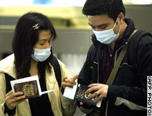 Airlines are still recovering from the SARS outbreak earlier this year.