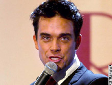 EMI artists include the British singer Robbie Williams