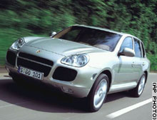 Sales of the Cayenne sports utility vehicle boosted revenues from August to November. 
