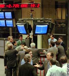Milan financial traders