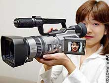 Sony's high-performance digital video camcorder 'DCR-VX2100'