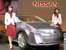 Nissan is targeting a record profit this year.