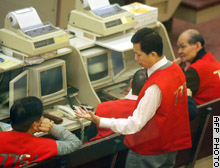 Hong Kong, along with Taiwan, Australia and South Korea, opened the 2003 trading year with a gain