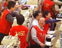 Hong Kong traders resumed work Tuesday after a four-day weekend to mark the Lunar New Year holiday