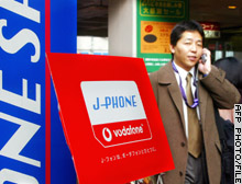 Japan Telecom gave back most of Wednesday's gains as Vodafone said it might sell its fixed-line business to a U.S.buyout fund
