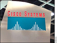 Cisco is the world's biggest maker of networking equipment such as routers for the Internet