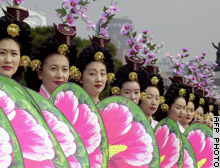 Reports of a missile test are clouding the inauguration of South Korea's new president, Roh Moo-hyun