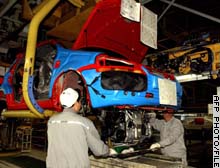 Motor vehicles are one of South Korea's biggest export earners