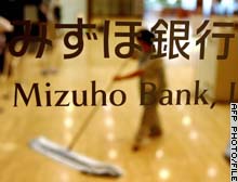 Analysts are keeping as close eye on the Japanese banking sector.