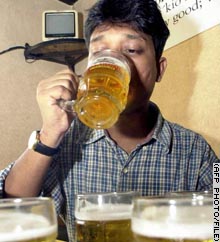 The UB Group has about 40 percent of the Indian beer and spirits market.