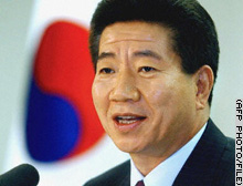 President Roh has threatened to crack down on the chaebol empires.