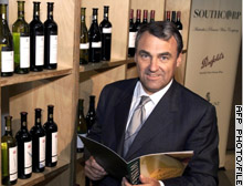 Keith Lambert was sacked last month as CEO of winemaker Southcorp.