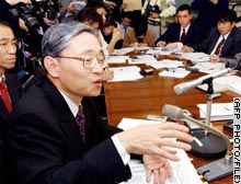 Mizuho president Maeda unveiled a new holding company structure for the bank in December.