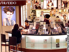 Japanese company Shiseido is the world's No. 4 cosmetics maker.