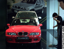 BMW exported 7000 cars to China last year, according to industry data.