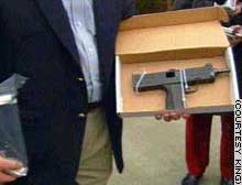 The student claimed he needed the semi-automatic handgun for his own protection, according to the sheriff's spokesman.