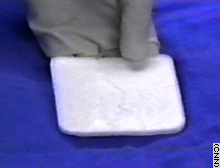 A new bandage containing clotting agents can stop blood flow in two minutes.