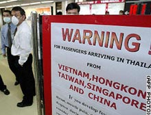 Thailand is enforcing some visitors to wear surgical masks for two weeks after entering the country.