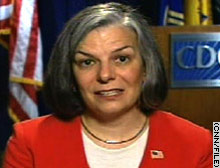 CDC chief Dr. Julie Gerberding was among those who testifed to Congress about the future of SARS.