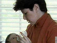 Clair Sassin said she decided a Caesarean section would be best for her and her daughter.