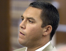 Scott Peterson in court on Friday.